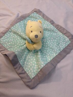 🐥 Disney - Winnie the Pooh - Newborn baby Comfort/Nunu/Security/Lovey Blanket